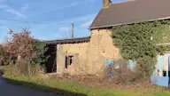 Outside view of the house before restoration