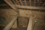 Roof beams internal view